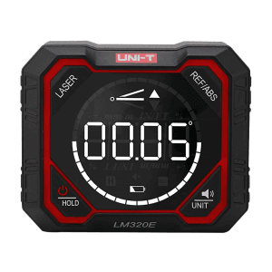 UNI-T 4 to 90° Digital Angle Meter with Laser, LM320E