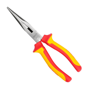 Yato 8 inch / 200 mm Insulated Long Nose Pliers (VDE), YT-21155