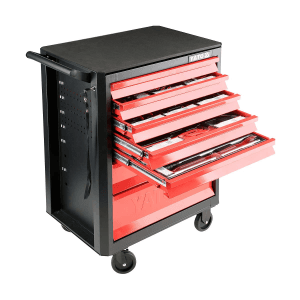 Yato 7 Drawers Roller Cabinet with Tools (141 Pcs), YT-55291