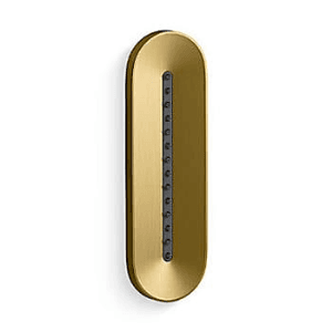 Kohler Statement Oblong Vichy Water Tile / Body Shower In Brushed Bronze Finish, K-26300IN-BV