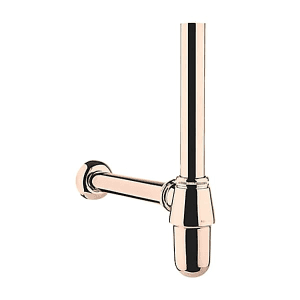 Kohler Complementary 300 mm Bottle Trap Without Drain In Rose Gold Finish, K-7314IN-RGD