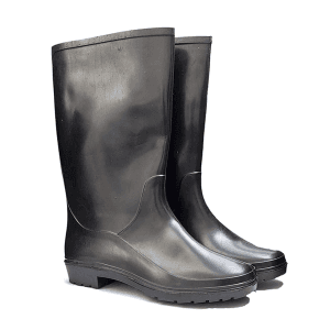 Hillson 101 Black Dual Density PVC Safety Gumboots