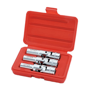 Toptul 3 PCS 3/8 Inch Sq. Drive Glow Plug Socket Set, JGAI0301