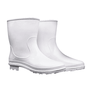 Hillson Don White Dual Density PVC Safety Gumboots
