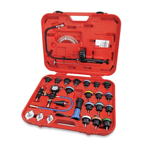 Toptul 28 PCS Universal Radiator Pressure Tester & Vacuum Type Cooling System Kit, JGAI2801
