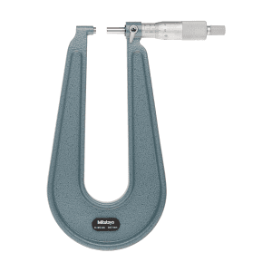 Mitutoyo 0 - 25 mm Sheet Metal Micrometer (Type A), 118-101