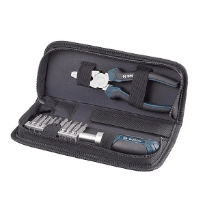 Bosch 12 Pcs Canvas Multifunction Screwdriver with Mixed Set, 2 607 017 542