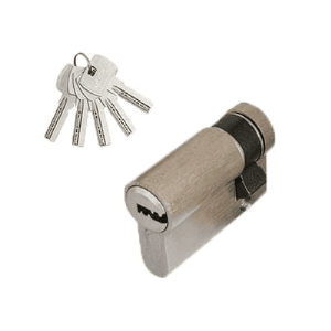 KBI 40 mm Half Cylinder Lock with 5 Ultra Key