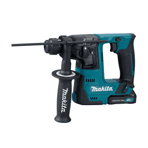 Makita 12V max CXT BL 14 mm (9/16") SDS-PLUS Cordless Rotary Hammer with Charger & 2 Pcs 1.5Ah Batteries, HR140DWYE1
