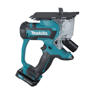Makita 12V max CXT Li-Ion 6 mm (1/4") Cordless Drywall Saw with Charger & 1 Pcs 1.5Ah Battery, SD100DWYJ