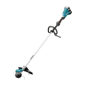 Makita 18V X2 (36V) LXT BL 3-Speed Cordless Loop Handle Grass Trimmer with Rapid Charger & 2 Pcs 5.0Ah Batteries, DUR368LPT2