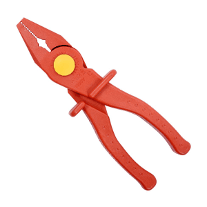 Yato 8 inch / 200 mm Insulated Flat Nose Pliers of Plastic (VDE), YT-21191