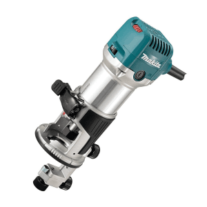 Makita 6mm (1/4") 710W Variable Speed Trimmer With Anti-Restart Function, RT0702C
