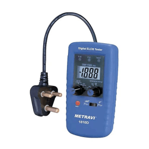 Metravi 500mA Current Rating Digital ELCB Tester, 1810D