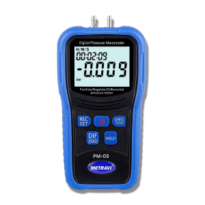 Metravi ±30PSI / 206.8 kPa Multifunction Differential Pressure Manometer, PM-05