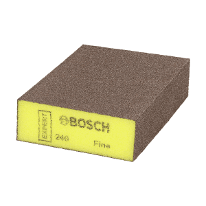 Bosch 69 x 97 x 26 mm Foam Abrasives Expert S471 Standard Sanding Block (Fine Grit), 2 608 901 170