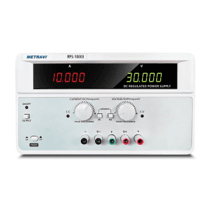 Metravi 0 - 100V / 0 - 3A DC Regulated Power Supply (Single Output), RPS-10003