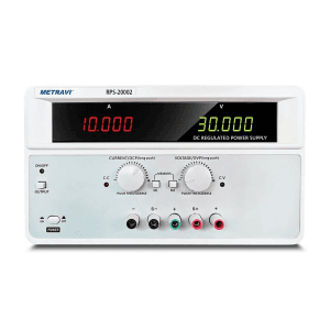 Metravi 0 - 200V / 0 - 2A DC Regulated Power Supply (Single Output), RPS-20002