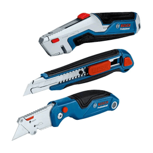 Bosch 3 Pcs Professional Knife Set, 1 600 A02 7M4