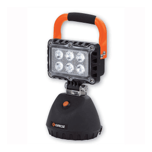 Groz 18W LED Rechargeable Work Light With Heavy Duty Magnetic Base (Multimode), LED/621