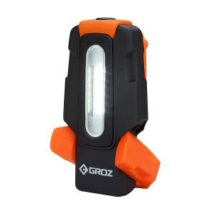 Groz 2W COB Rechargeable Pocket Flash Light, LED/150
