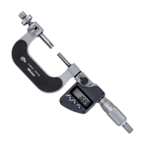 Mitutoyo 0 - 25 mm Digital Gear Tooth Micrometer (IP65), 324-251-30
