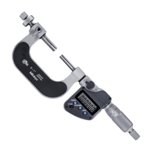 Mitutoyo 1 inch / 25 mm Digital Gear Tooth Micrometer (IP65), 324-351-30
