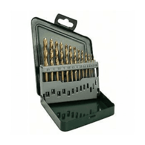 Bosch 13 Pcs HSS-Tin Metal Drill Bit Set, 2 607 019 436