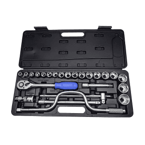 Venus 24 Pcs 1/2 Inch Sq. Drive Cold Forged Socket Set, S-24BM