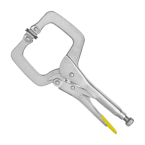 Stanley 11-1/2 inch / 285 mm C-Clamp Locking Plier, 0-84-816