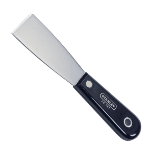 Stanley 38 mm Nylon Handle Stiff Blade Putty Knife, 28-141