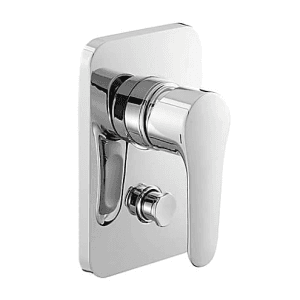 Kohler July 40 mm Recessed Bath & Shower Trim With Diverter In Polished Chrome Finish, K-P16316IN-4FP-CP