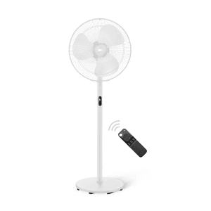 Atomberg Renesa Pedestal Fan 400 mm BLDC Motor Energy Saving With Remote Control (White)