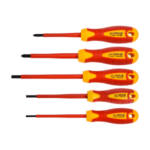 Yato 5 Pcs Insulated Screwdriver Set (VDE), YT-2827