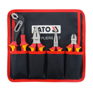 Yato 4 Pcs. Pliers Set (VDE), YT-39621