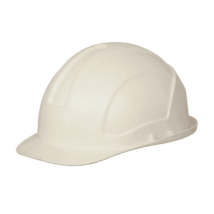 Black+Decker Heat & Cold Resistant Safety Helmet With Adjustable Headband & Cradle With Ratchet Type Adjustment (White), BXHP0226IN