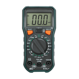 HTC 3-1/2 Digit / 1999 Count Digital Multimeter With Backlight, DM-830L+