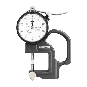 Mitutoyo 0 - 0.5 inch Dial Indicator Lens Thickness Gauge, 7312A