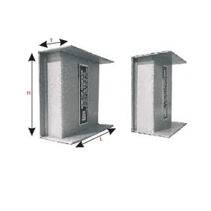 Crystal 65 x 90 x 50 mm Magnetic Sheet Separator Floater, AA-2215