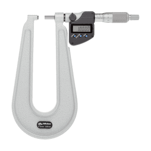 Mitutoyo 0 - 25 mm Digital Sheet Metal Micrometer (Type A), 389-251-30