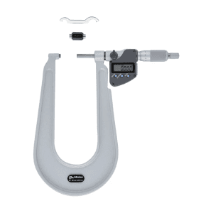 Mitutoyo 25 - 50 mm Digital Sheet Metal Micrometer (Type A), 389-252-30
