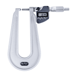 Mitutoyo 0 - 25 mm Digital Sheet Metal Micrometer (Type B), 389-261-30