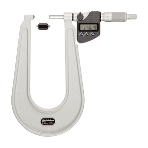Mitutoyo 25 - 50 mm Digital Sheet Metal Micrometer (Type C), 389-272-30