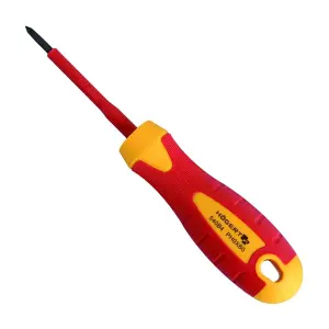 Hogert PH0 x 60 mm Blade Length Insulated Phillips Screwdriver (VDE), HT1S920