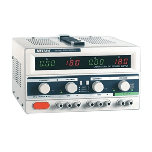 Metravi 0 - 30V / 0 - 5A DC Regulated Power Supply (Triple Output), RPS-3005-3