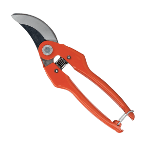 Bahco 190 mm / 7-1/2 Inch Bypass Secateurs With Stamped/Pressed Steel Handle & Straight Cutting Head, P126-19-F