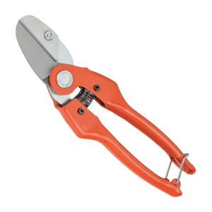 Bahco 220 mm / 8-1/2 Inch Anvil Secateurs with Stamped/Pressed Steel Handle, P138-22-F