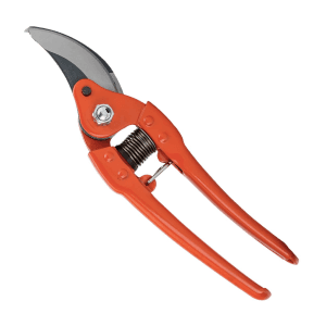 Bahco 200 mm / 8 Inch Bypass Secateurs Stamped/Pressed Steel Handle & Narrow Cutting Head, P110-20-F