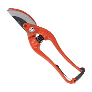 Bahco 200 mm / 8 Inch Bypass Secateurs with Forged Steel Handle & Long Cutting Head, P3-20-F