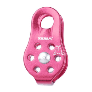 Karam 12 mm Dia Aluminium Single Pulley Single Side Attachment, AP 011